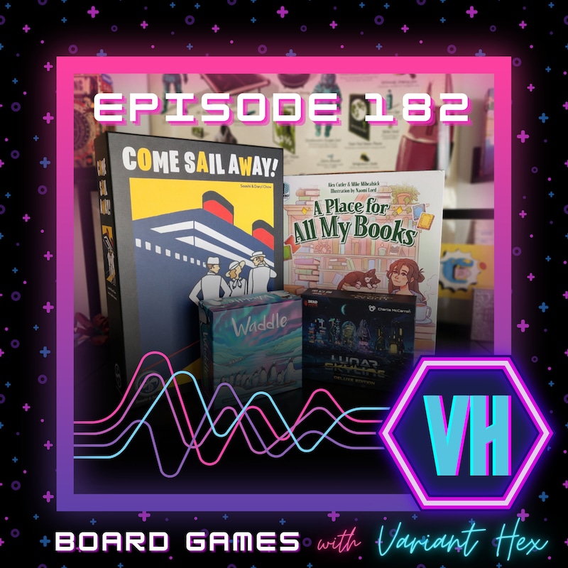 Artwork for podcast BOARD GAMES with Variant Hex