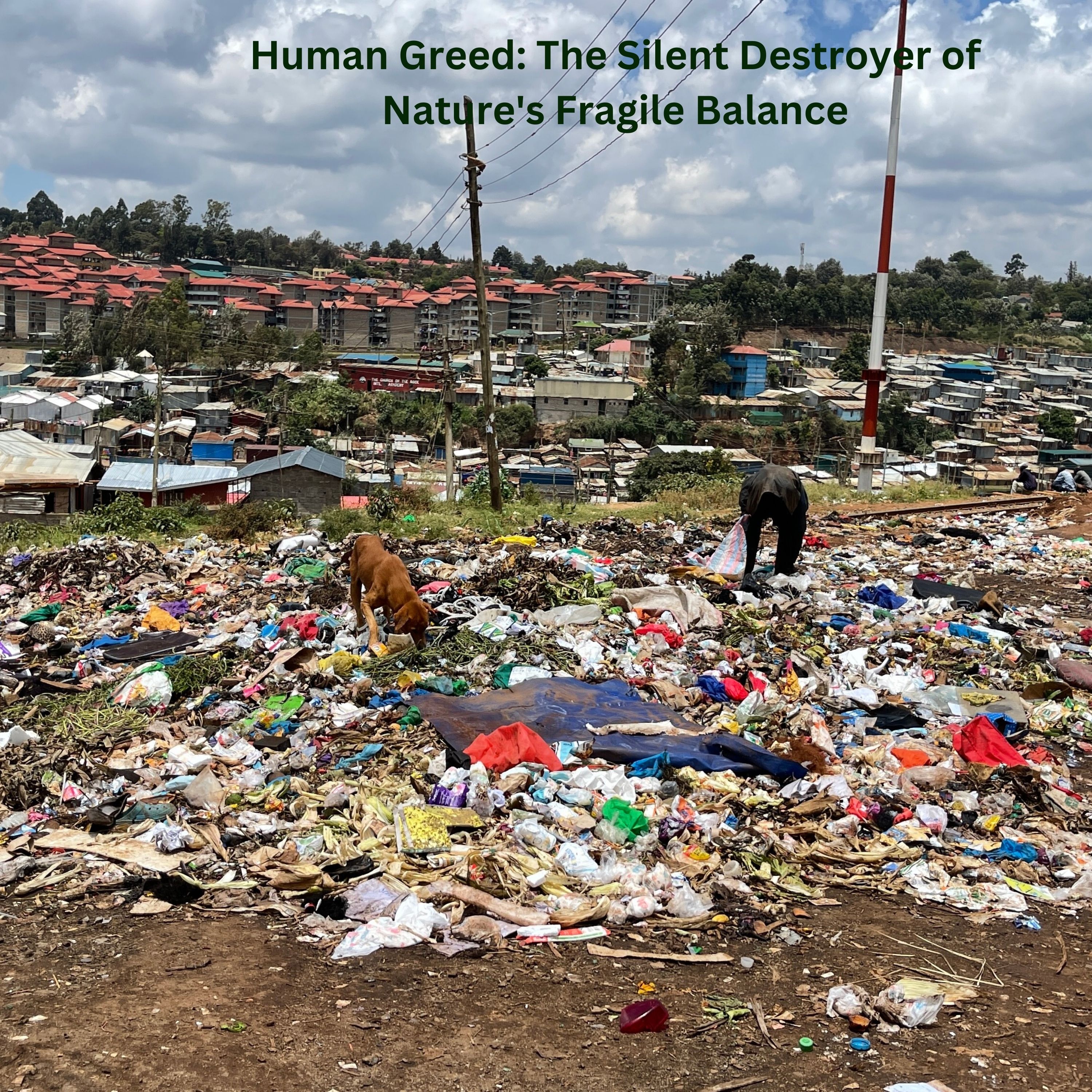 Human Greed: The Silent Destroyer of Nature's Fragile Balance