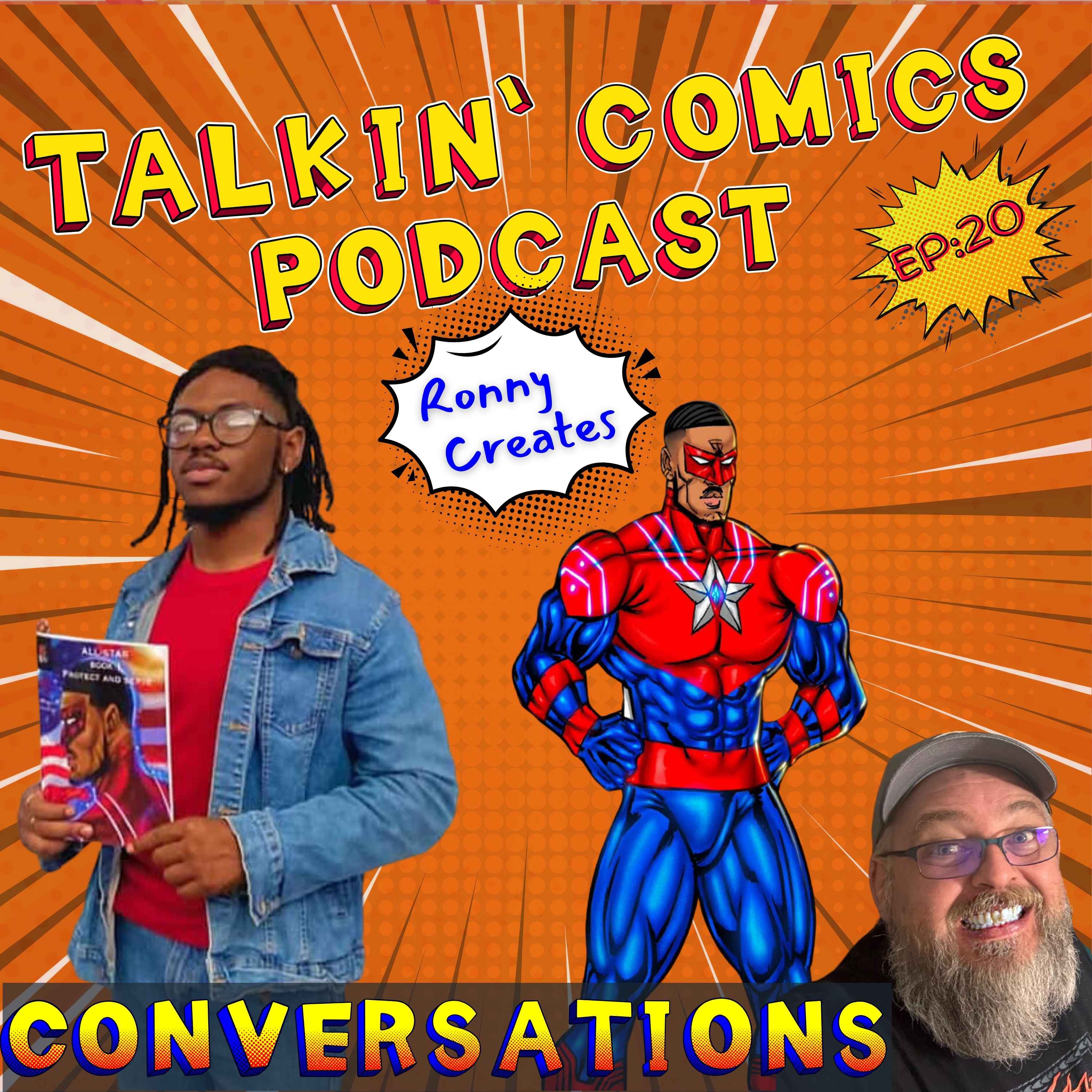 Justice, Community & Comics: Ronnie Creates Talks All-Star & Storytelling episode artwork