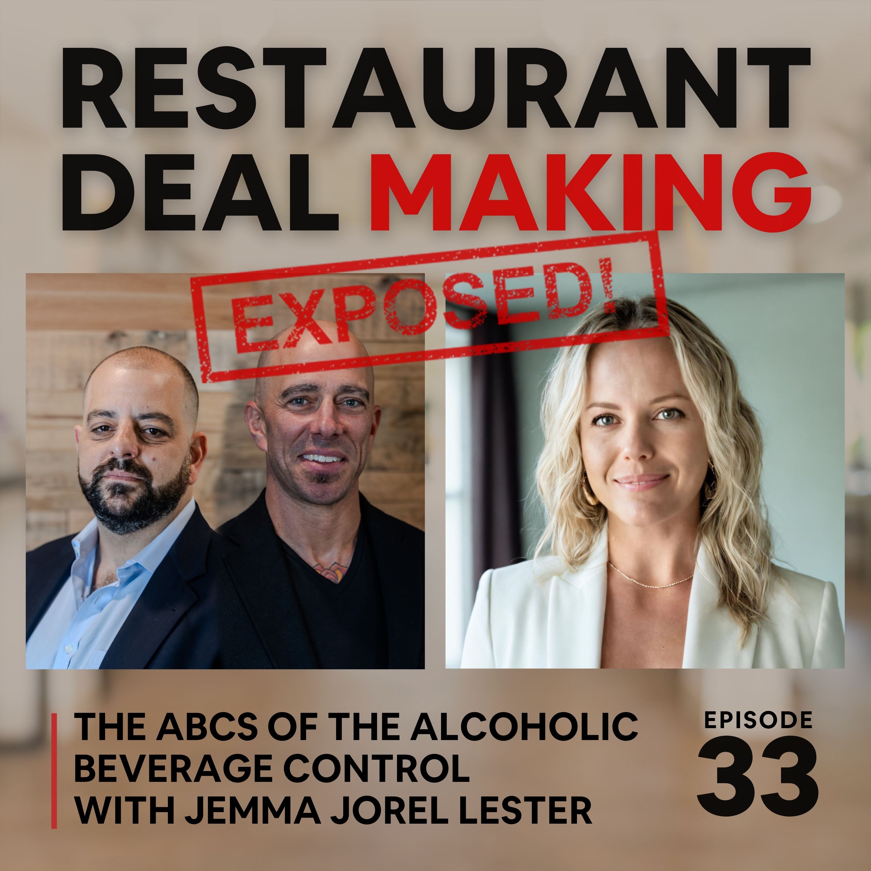 033. The ABCs of the Alcoholic Beverage Control with Jemma Jorel Lester episode artwork
