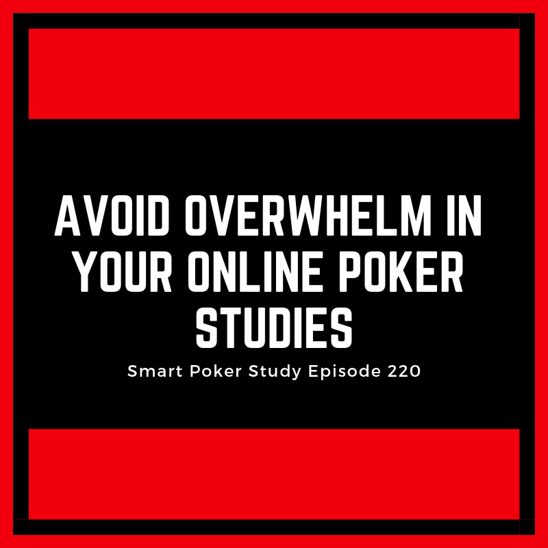 Smart Poker Study Podcast