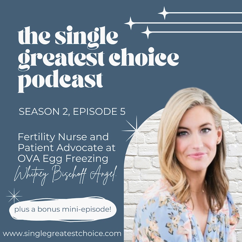 Artwork for podcast The Single Greatest Choice: For Single Women Exploring Solo Motherhood by Choice (SMBC), Fertility, and Having a Baby on Their Own Through Donor Conception or Adoption
