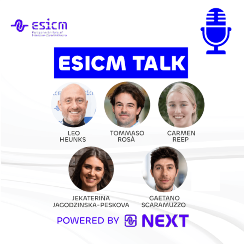 Artwork for podcast ESICM Talk