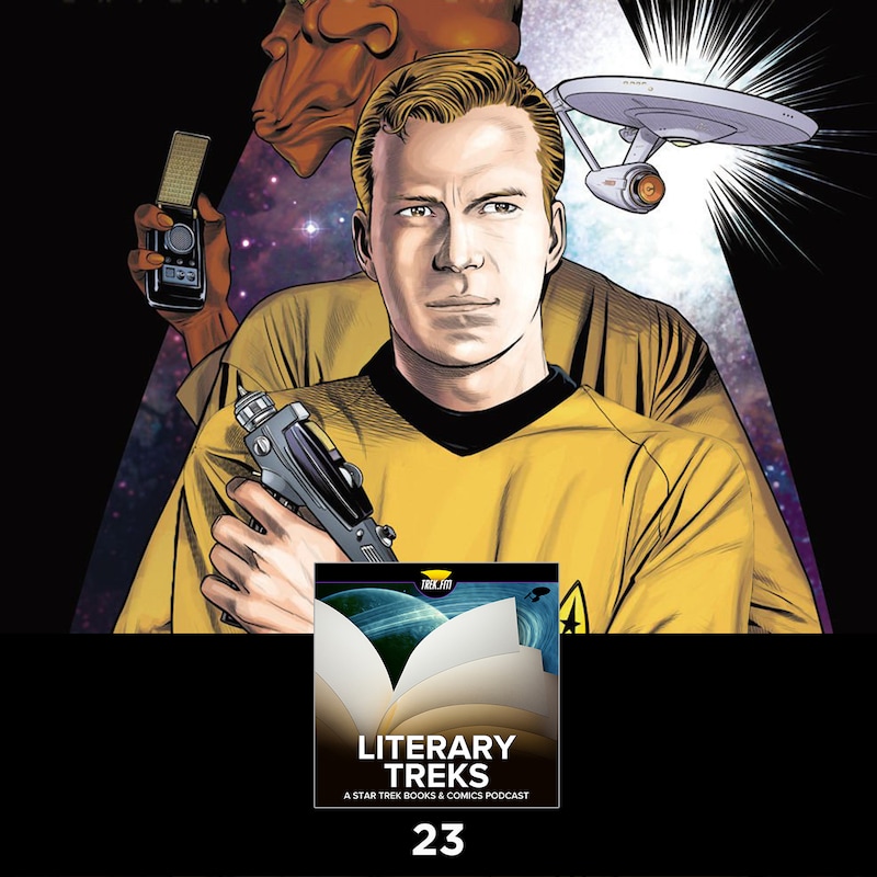 Artwork for podcast Literary Treks: A Star Trek Books and Comics Podcast