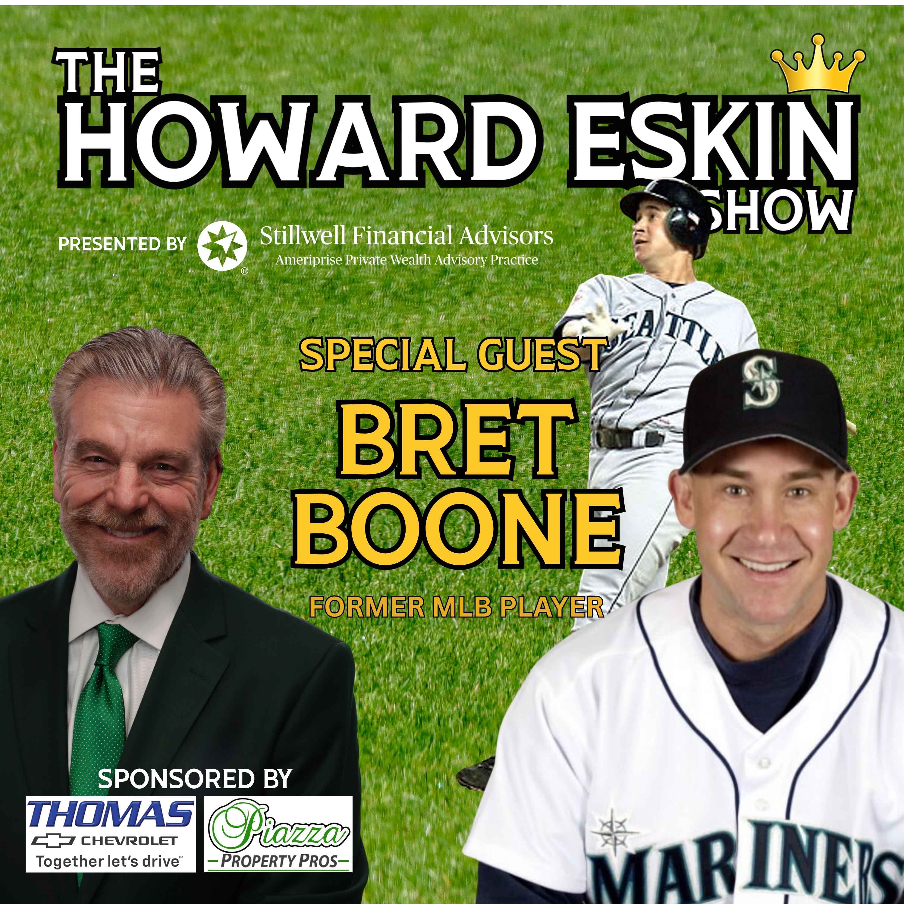 The Howard Eskin Show - #105 - Bret Boone episode artwork
