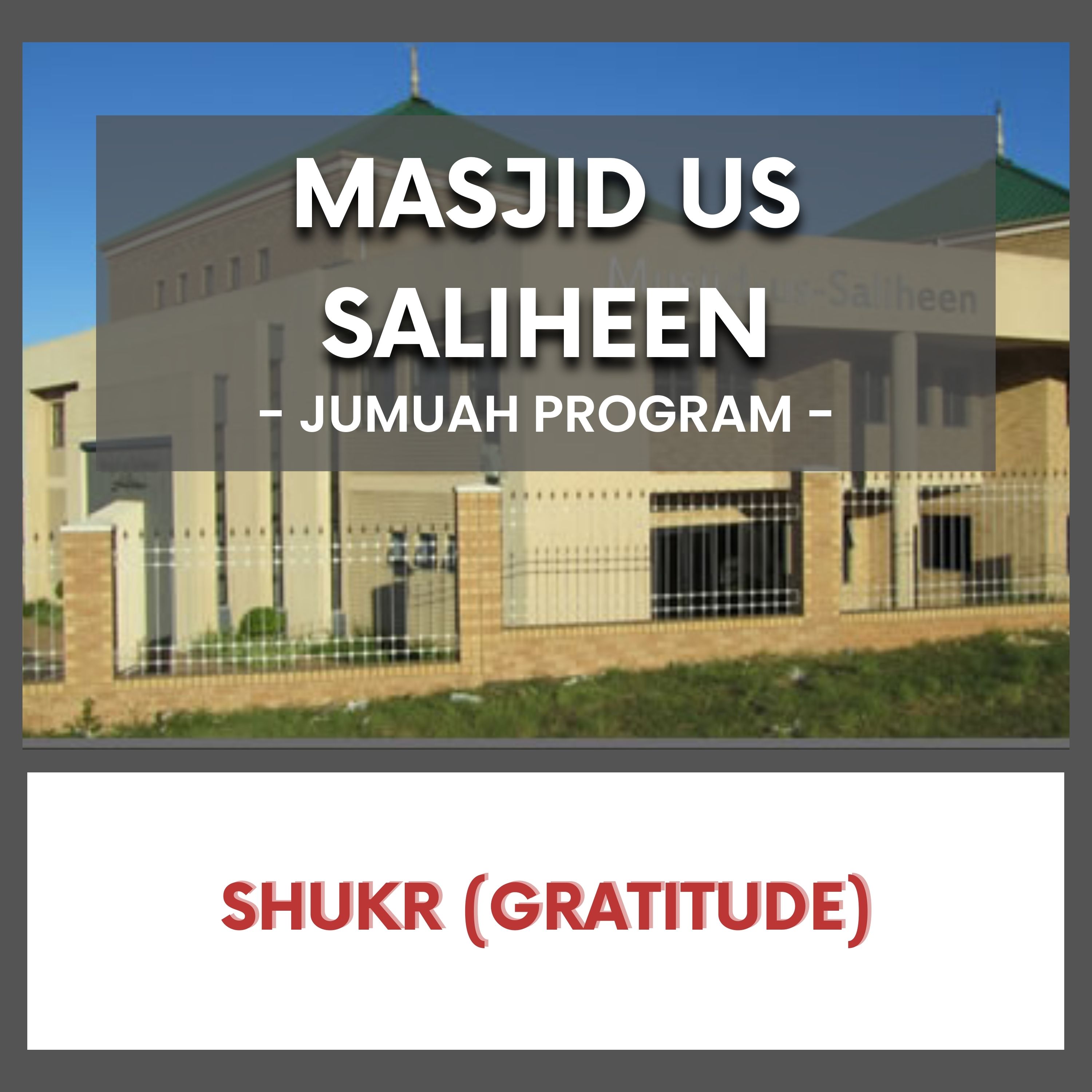 Shukr (Gratitude)