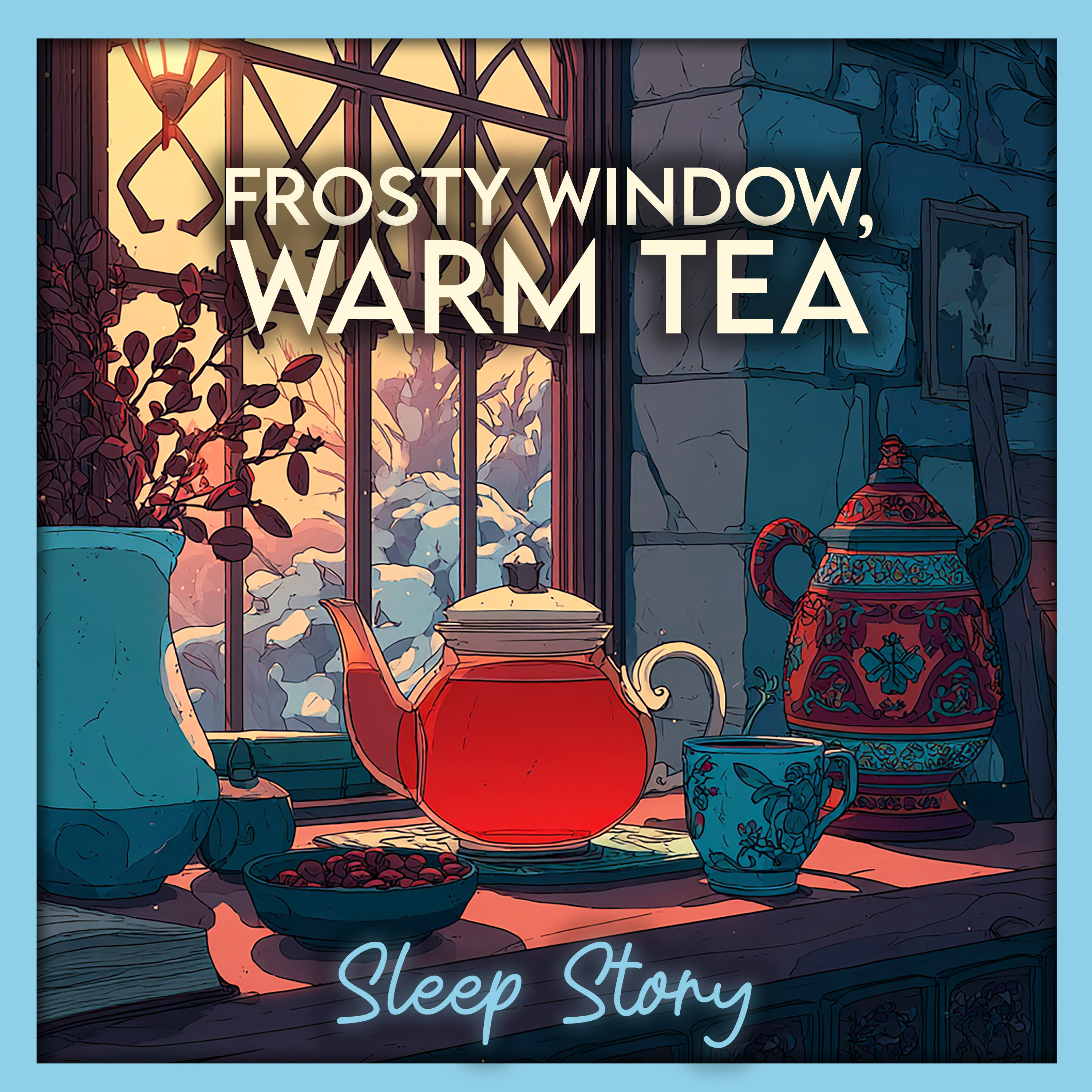 The Frosted Window & Warm Tea ☕❄️ | A Cozy Winter Sleep Story for Deep, Peaceful Sleep