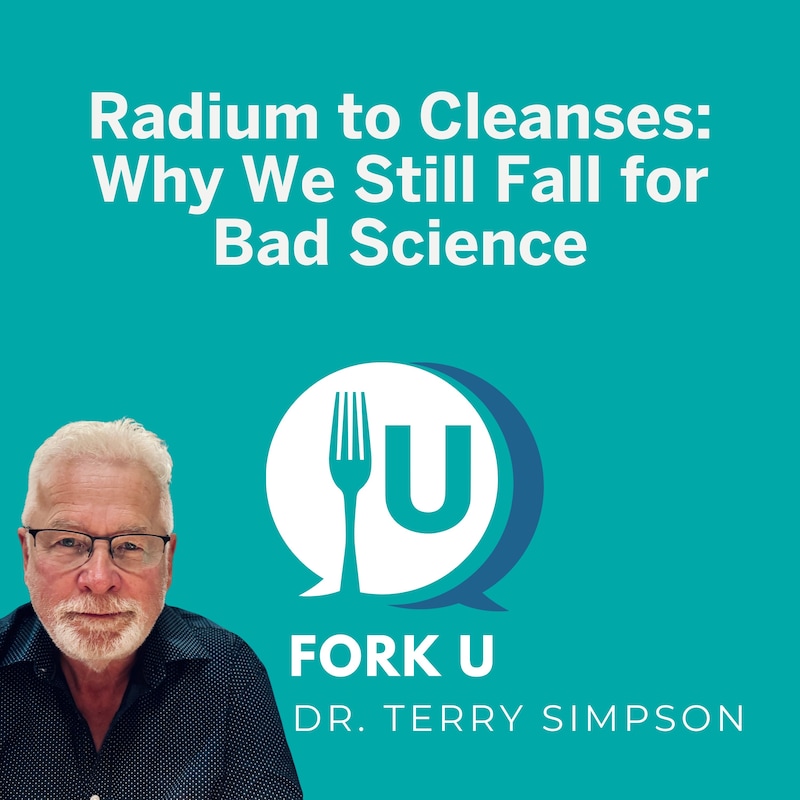 Artwork for podcast Fork U with Dr. Terry Simpson
