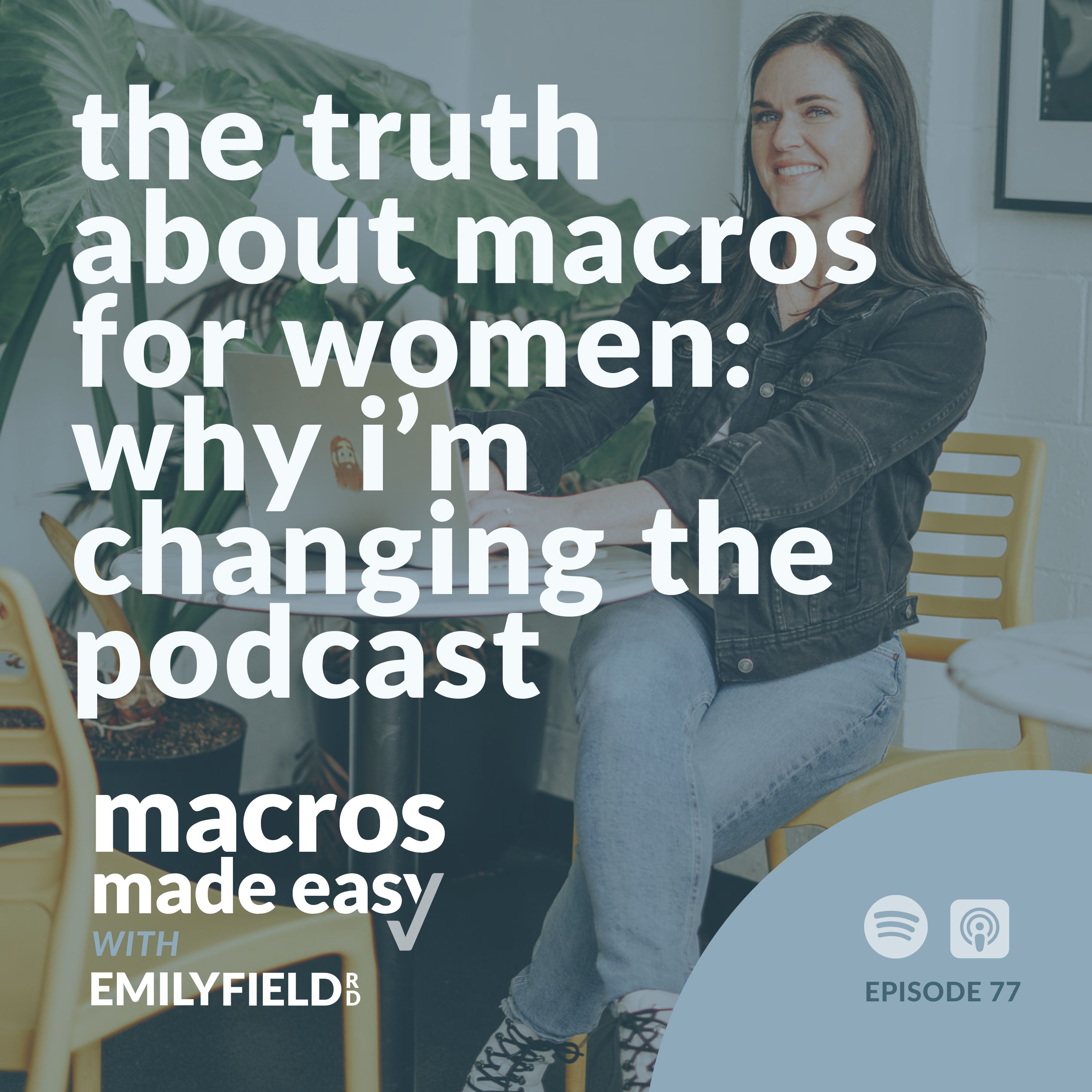 The Truth About Macros for Women: Why I’m Changing the Podcast episode artwork