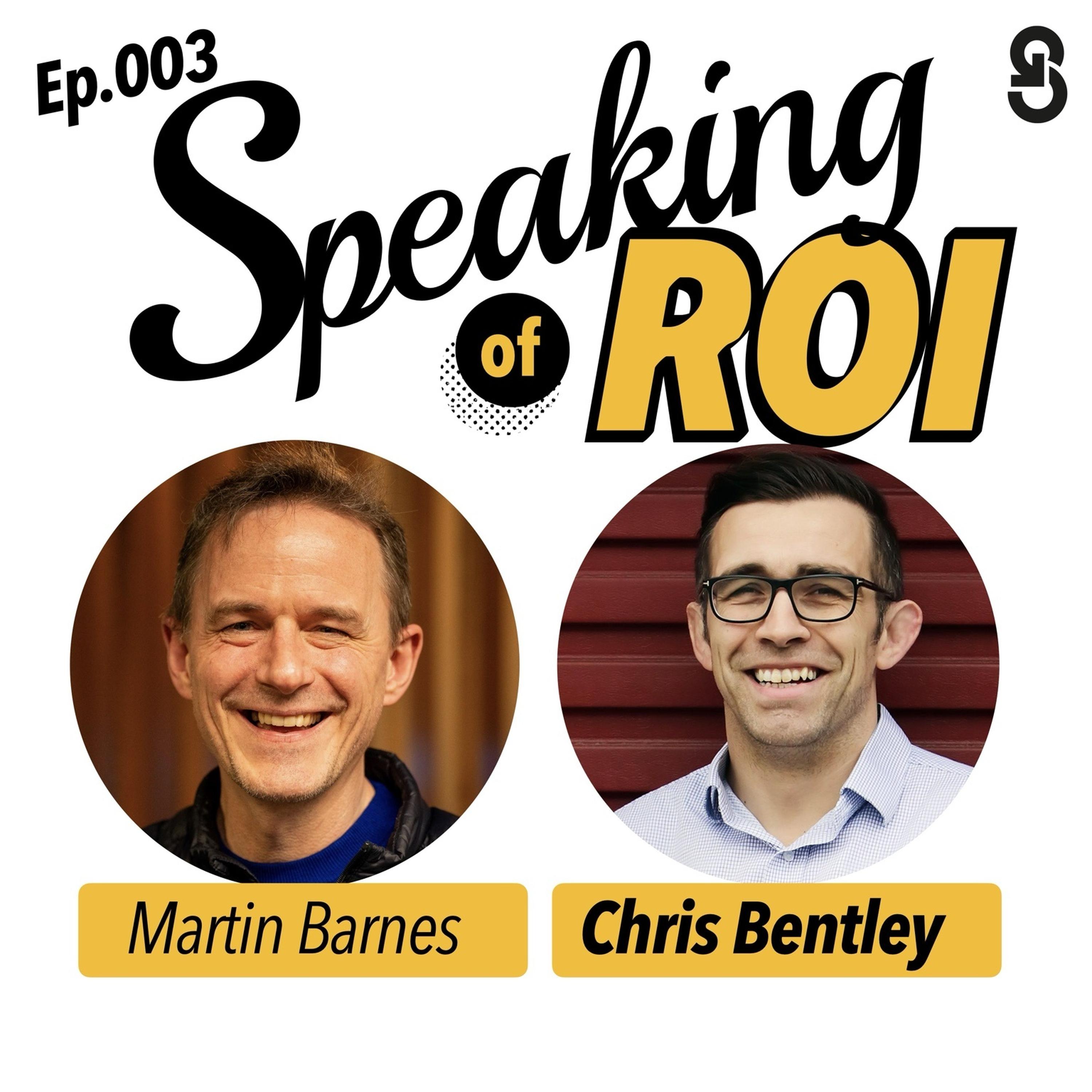 Speaking of ROI