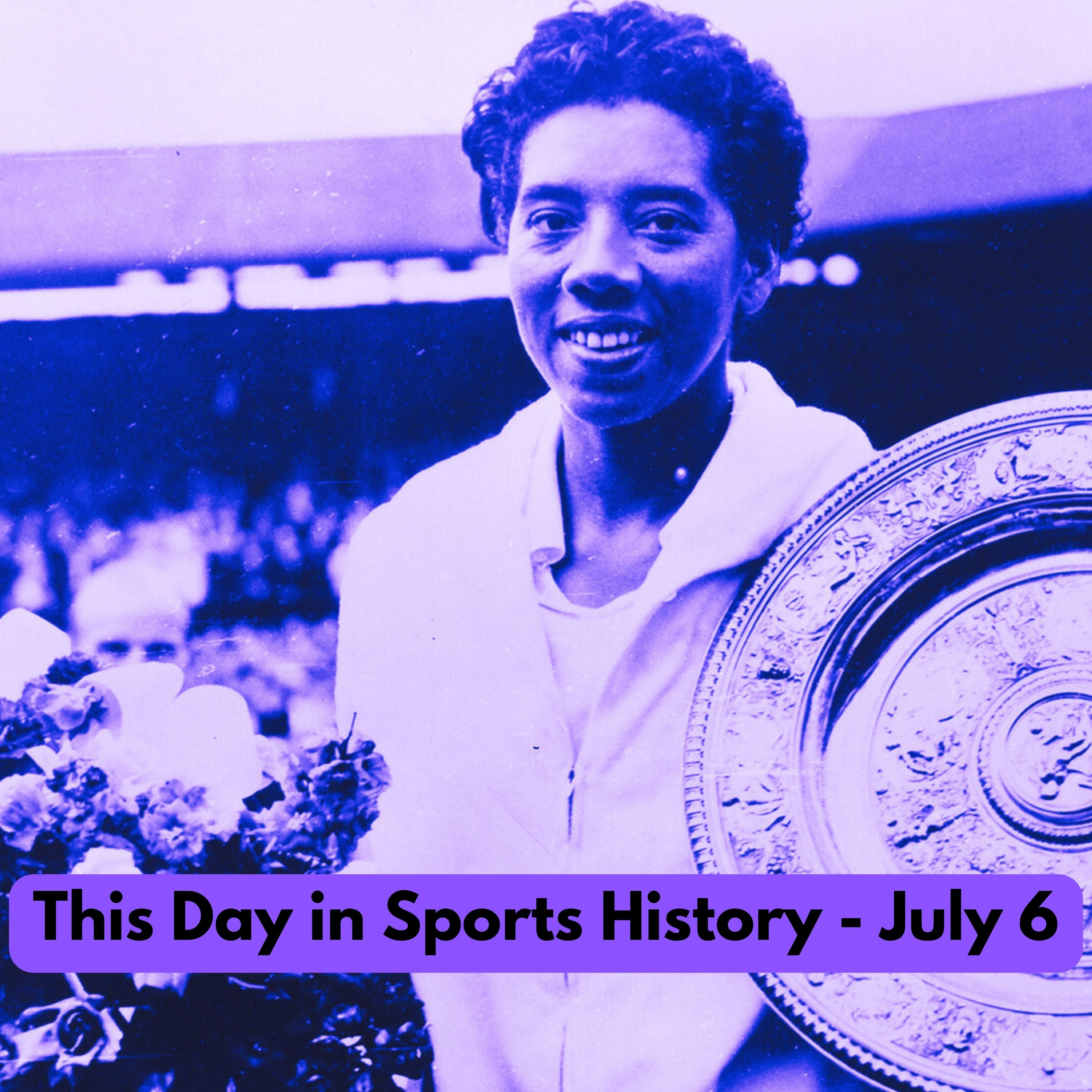 Althea Gibson Wins Wimbledon! - This DiSH for July 6