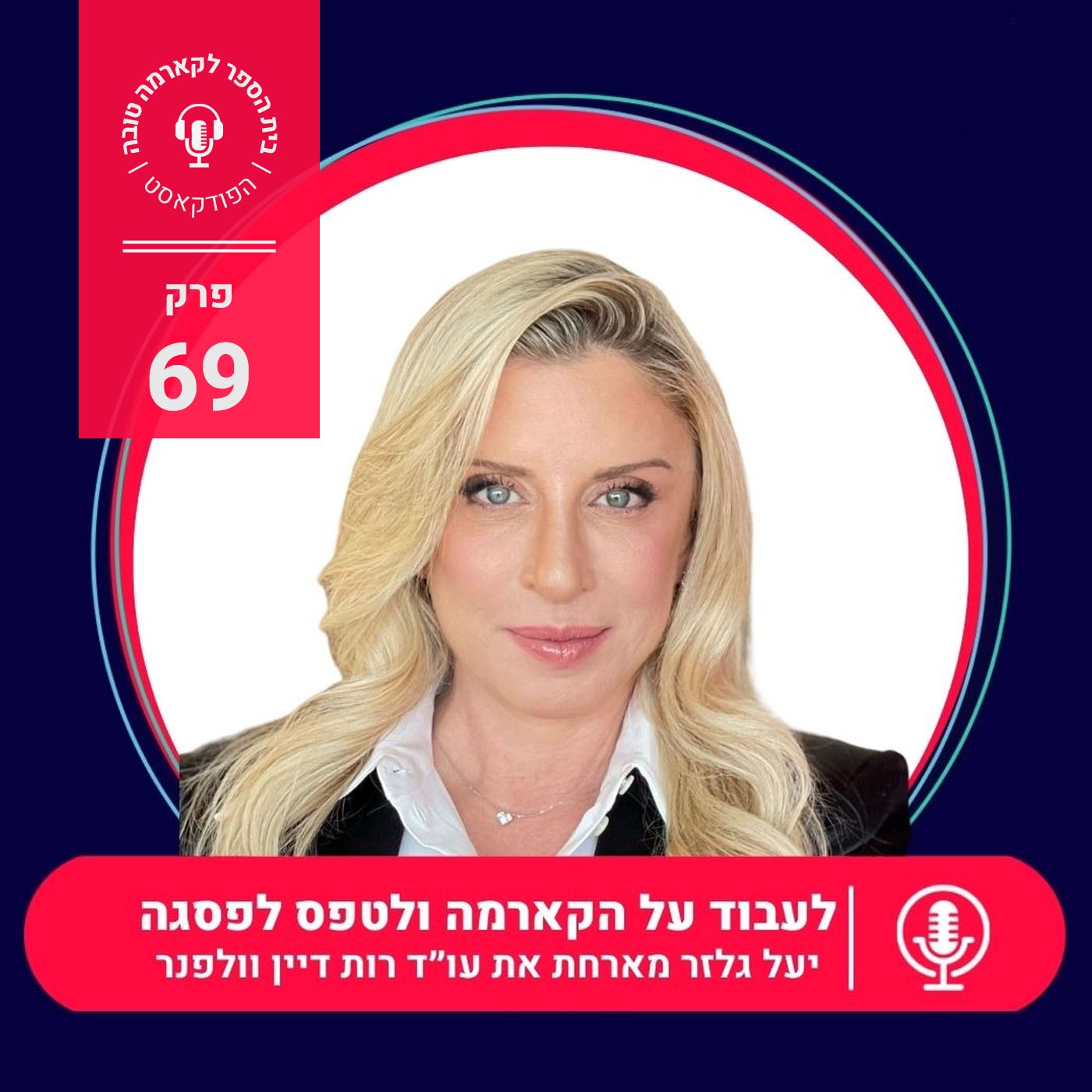 לעבוד על הקארמה ולטפס לפסגה - יעל גלזר מארחת את עו"ד רות דיין וולפנר episode artwork