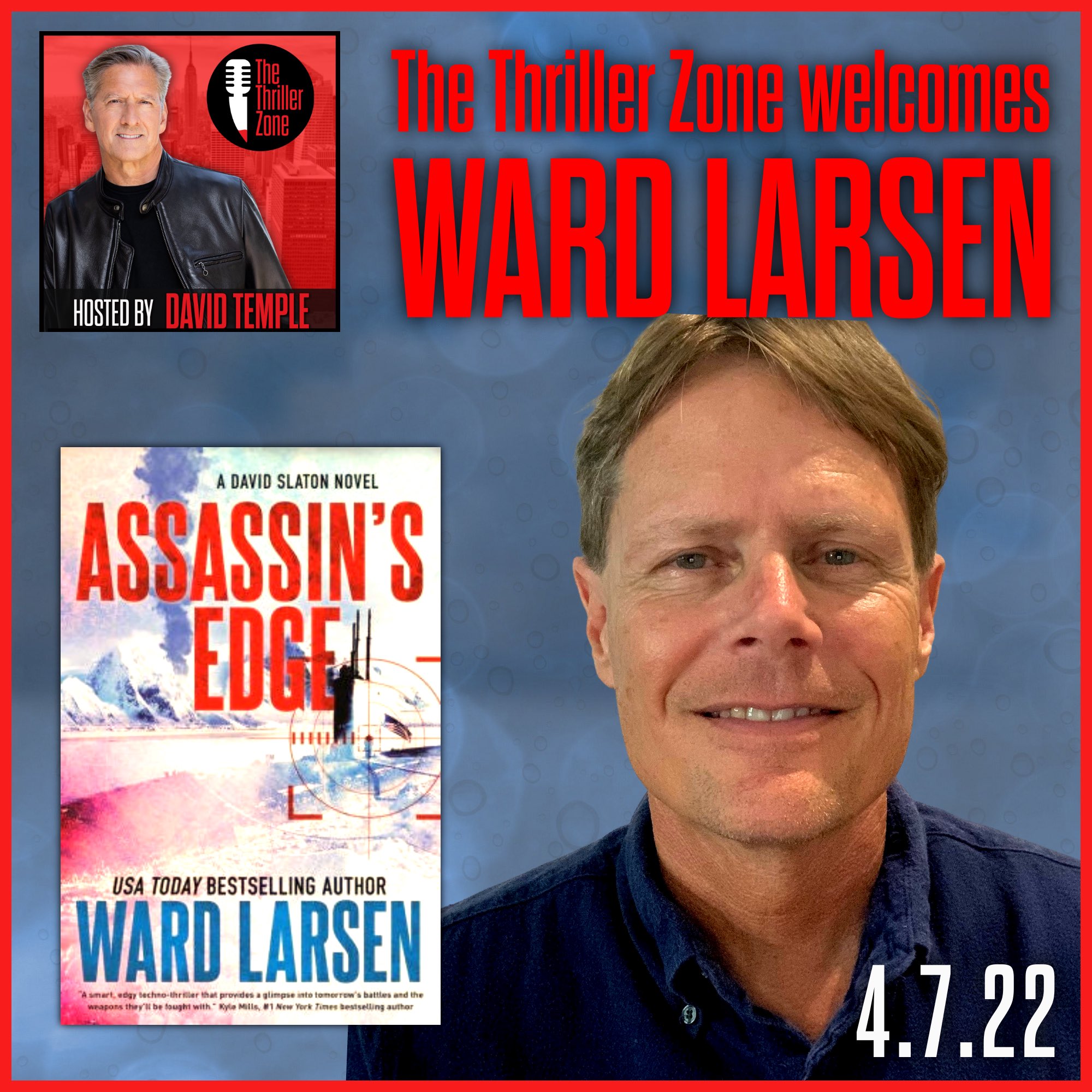 Ward Larsen, USA Today Bestselling Author Image