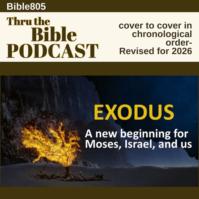 Artwork for podcast Thru the Bible, cover to cover in chronological order
