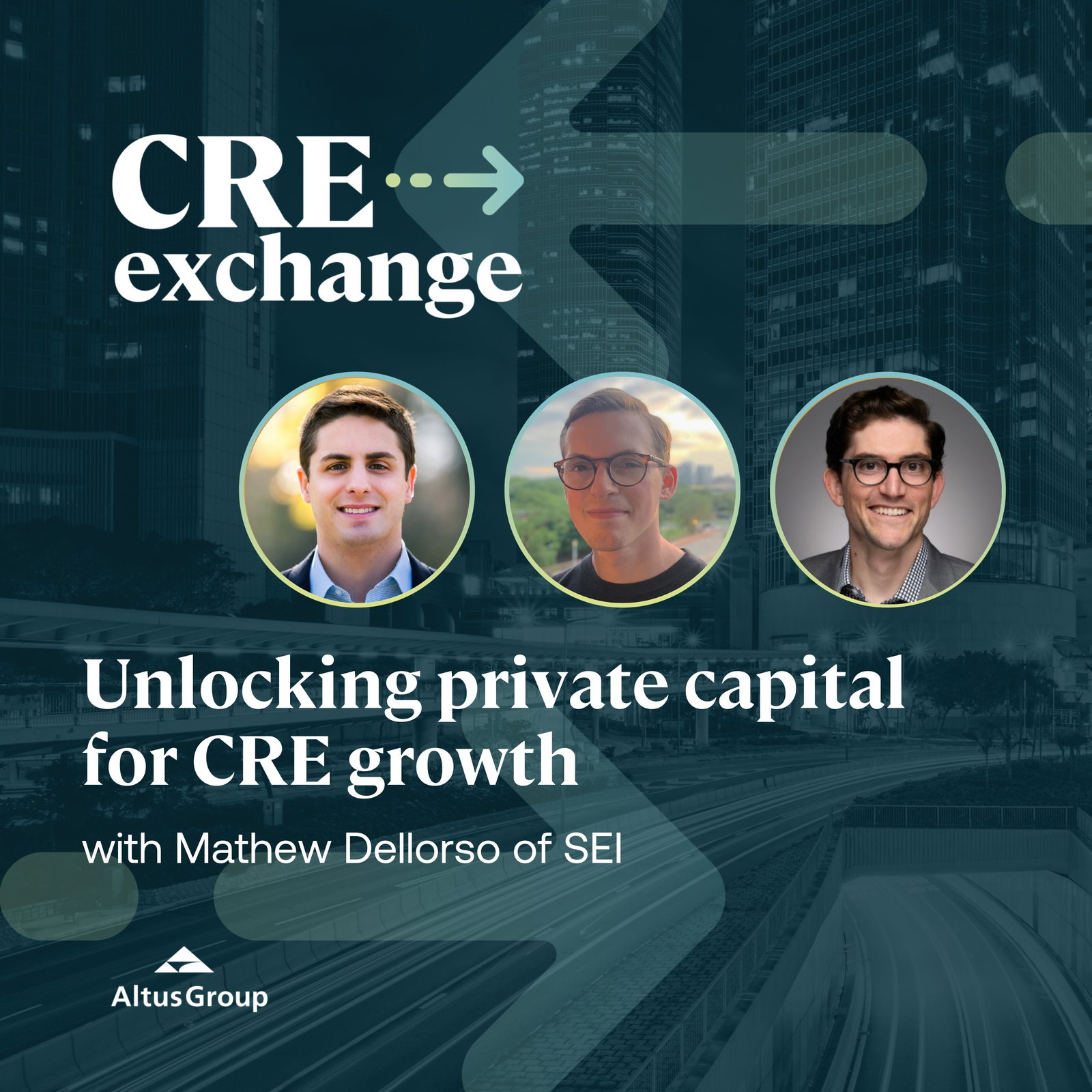 Unlocking private capital for CRE growth with Mat Dellorso of SEI episode artwork