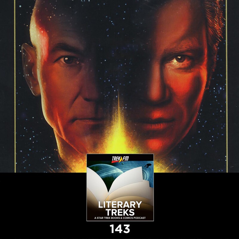 Artwork for podcast Literary Treks: A Star Trek Books and Comics Podcast