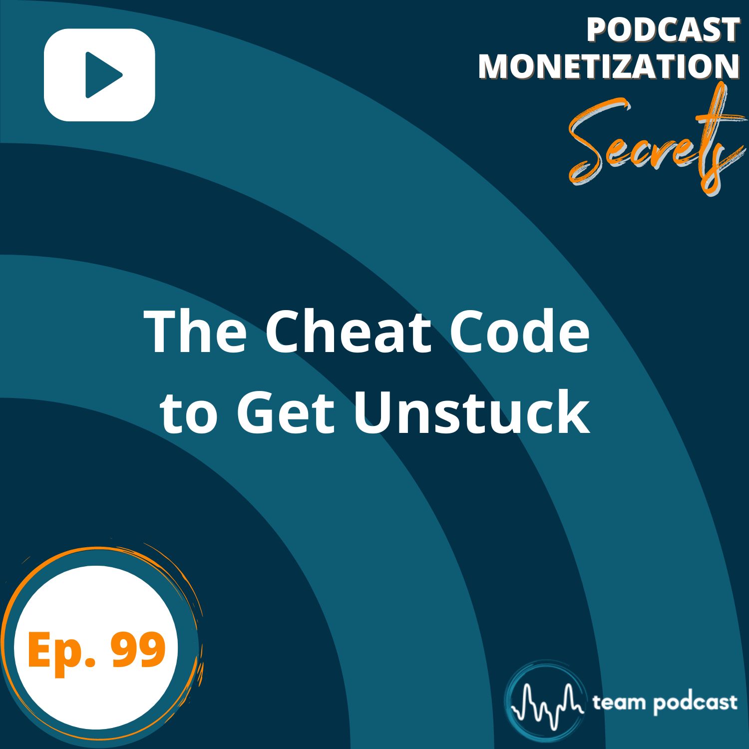 Artwork for podcast Podcast Monetization Secrets