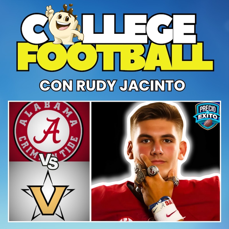 Artwork for podcast Precio Del Exito: College Football con Rudy Jacinto