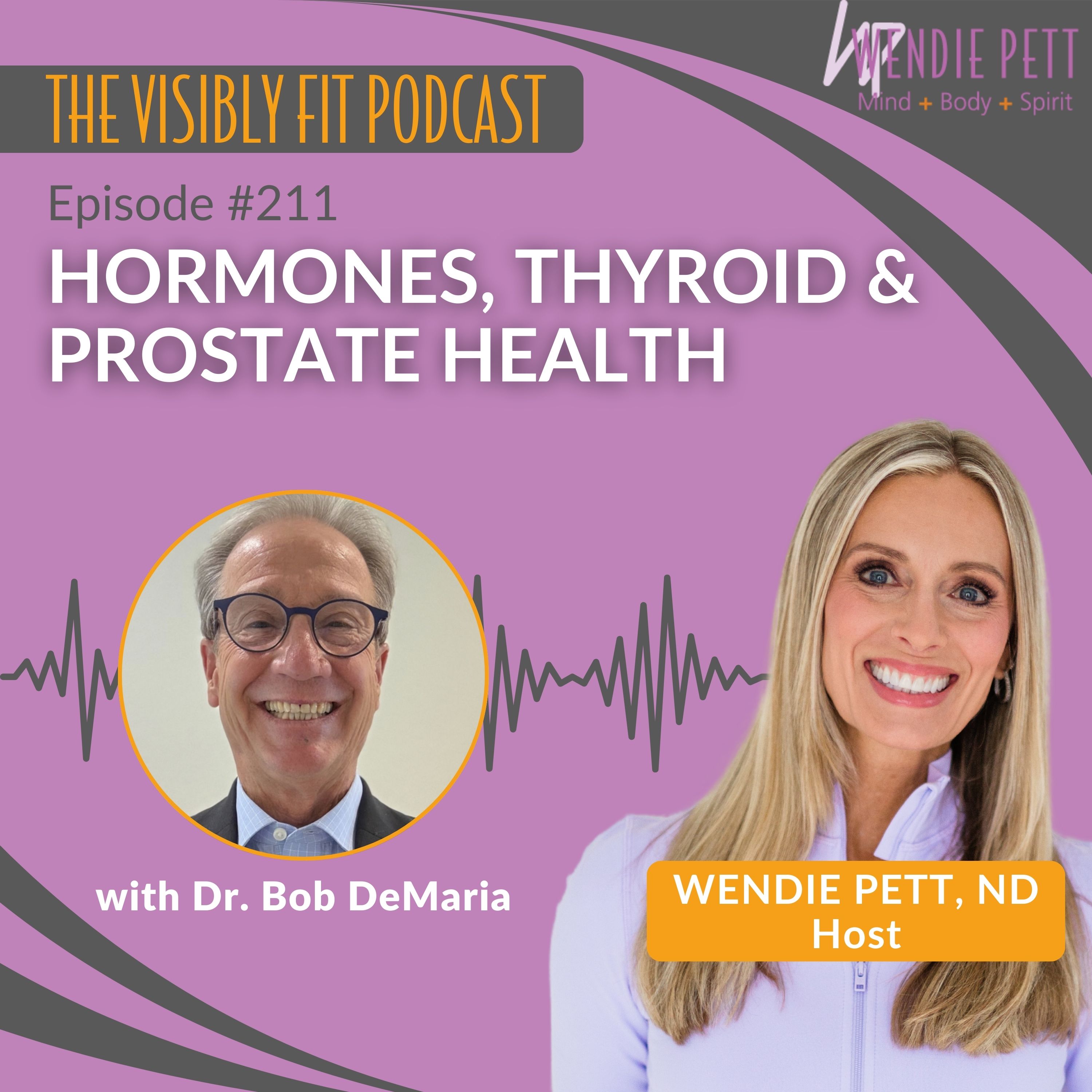 Episode 211: Hormones, Thyroid & Prostate Health: Dr. Bob DeMaria’s Eye-Opening Insights episode artwork