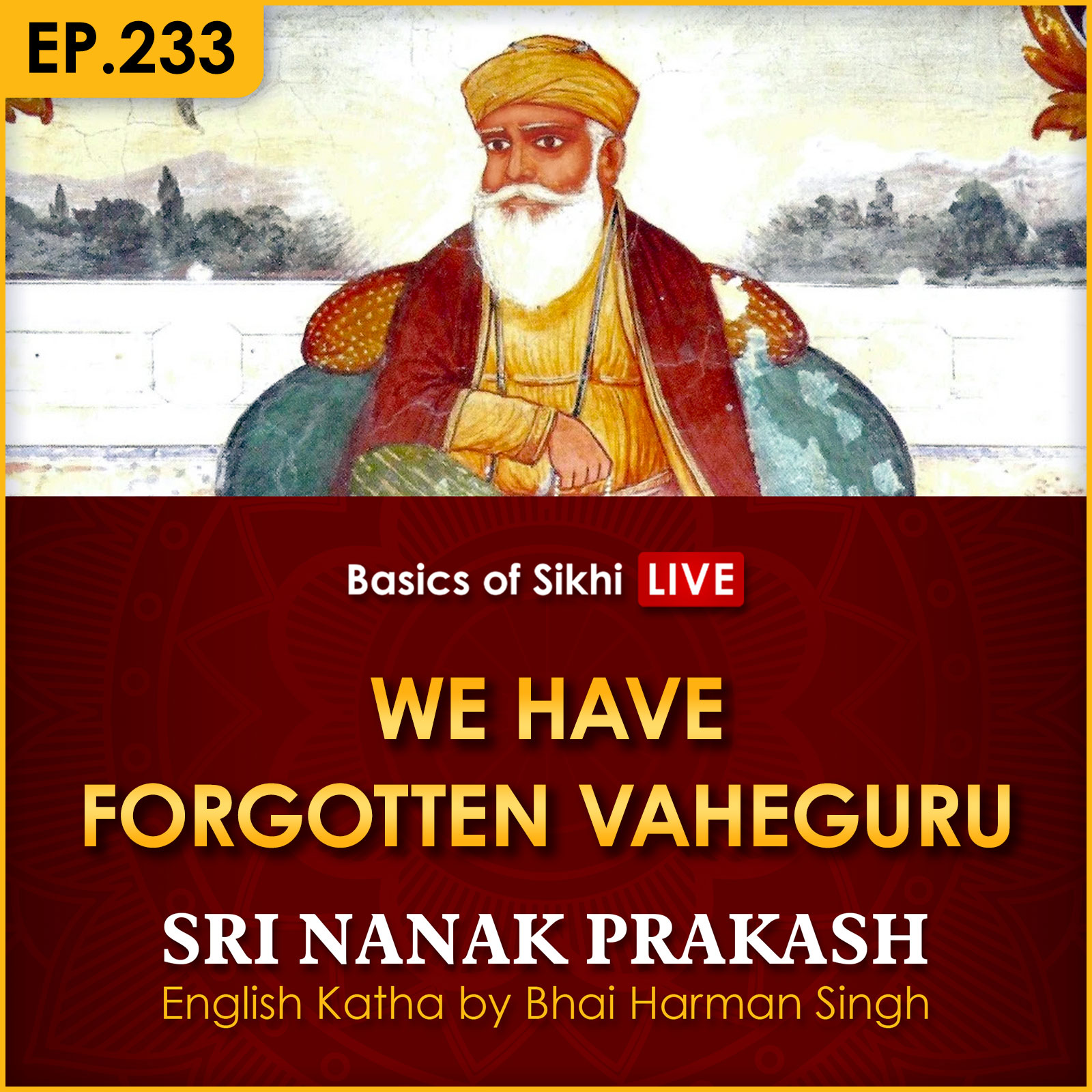 We Have Forgotten Vaheguru