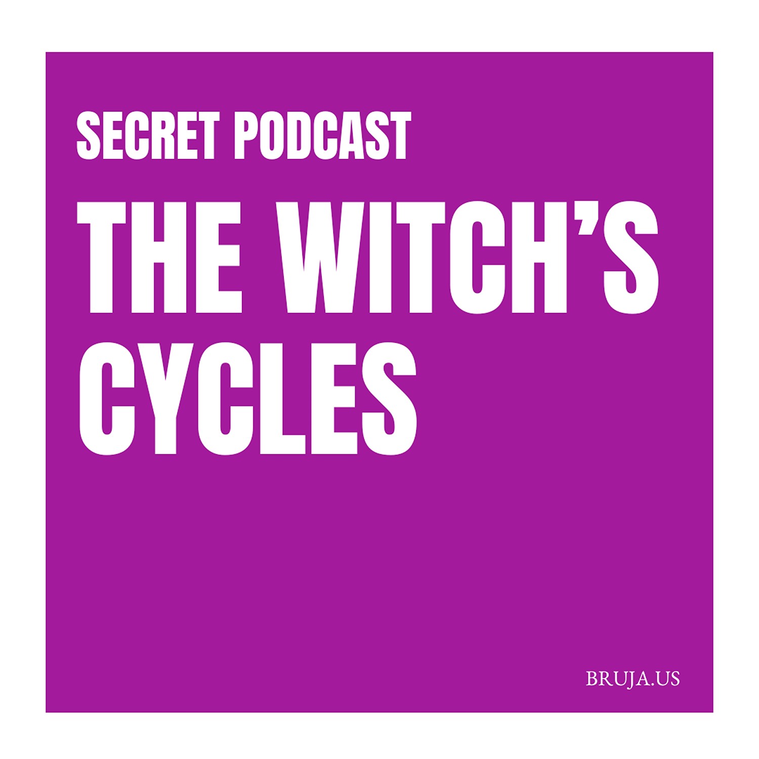 The witch's cycles podcast artwork