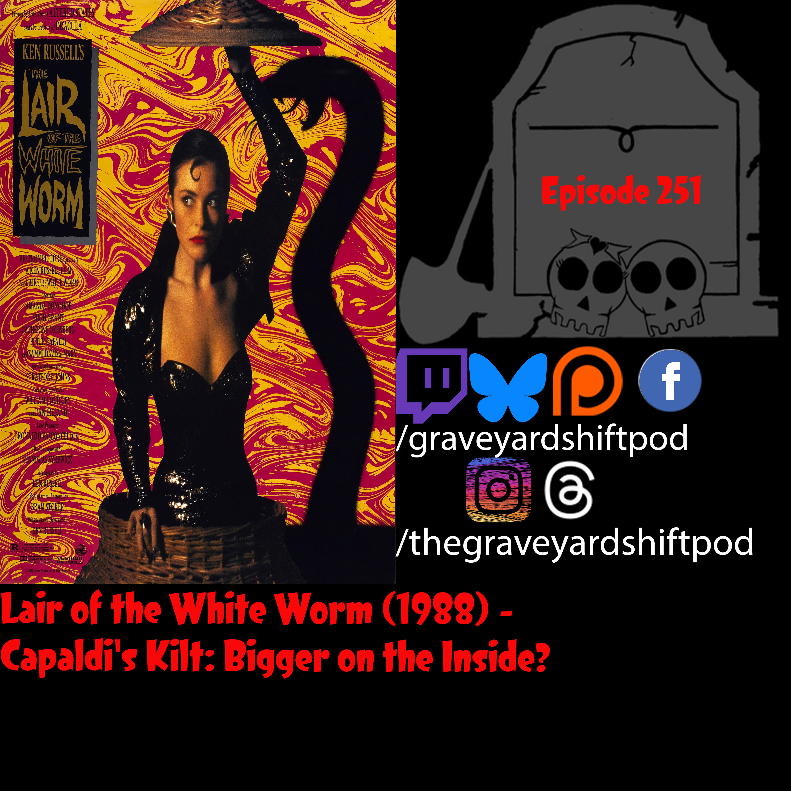 Lair of the White Worm (1988) - Capaldi's Kilt: Bigger on the Inside? episode artwork