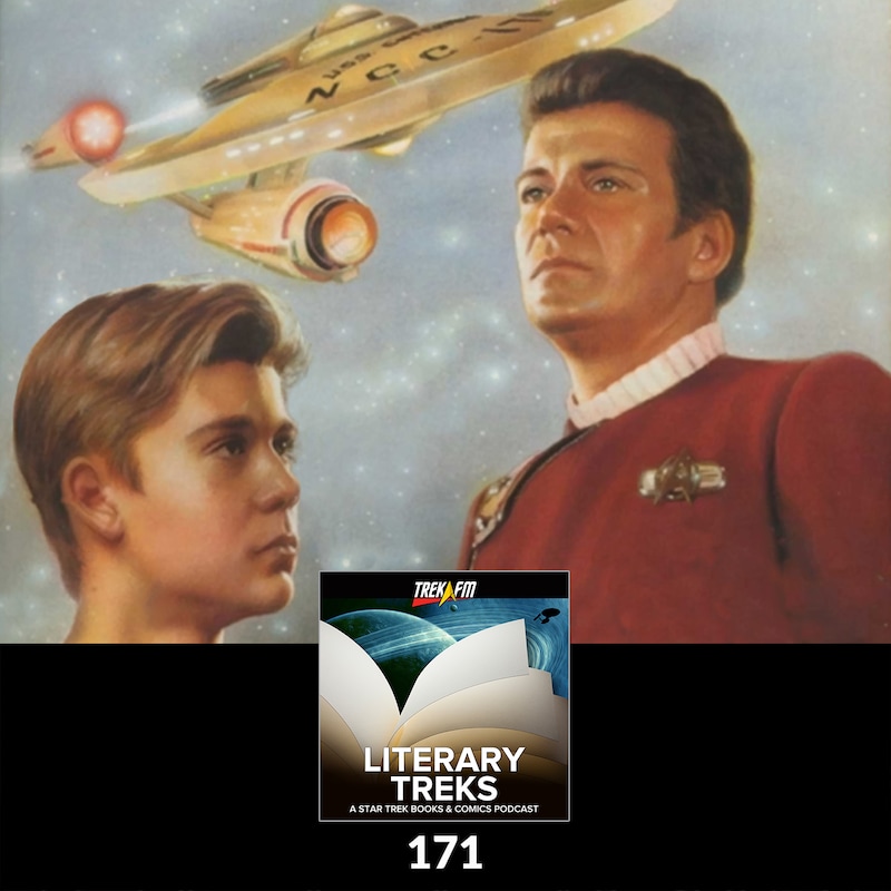 Artwork for podcast Literary Treks: A Star Trek Books and Comics Podcast