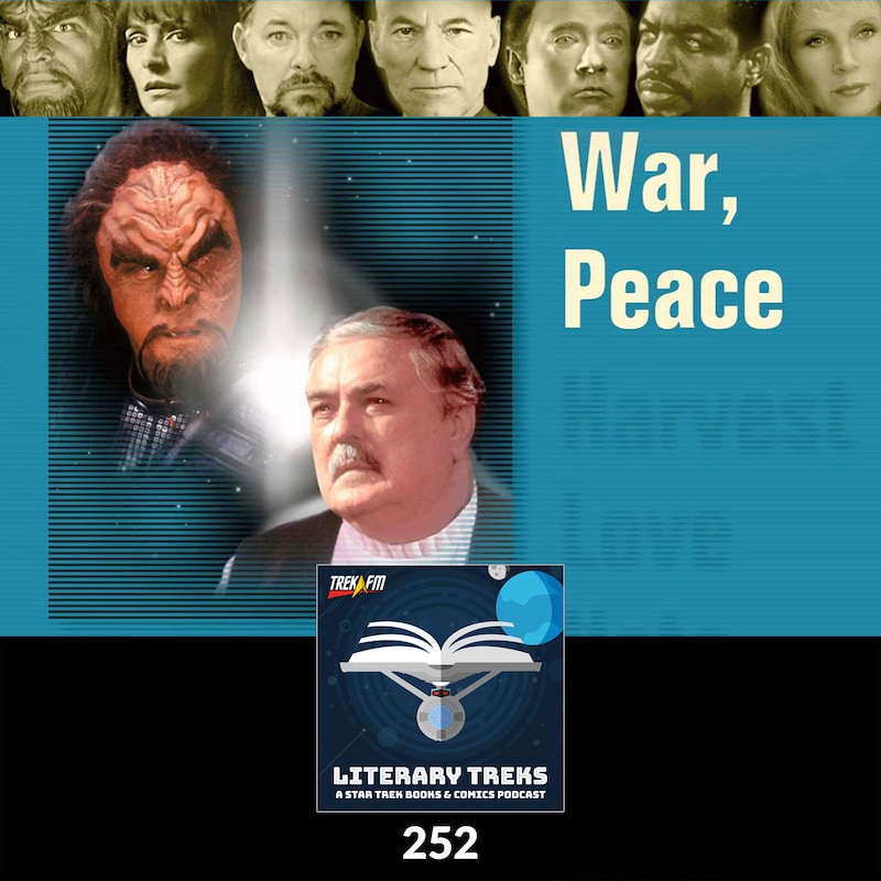 Artwork for podcast Literary Treks: A Star Trek Books and Comics Podcast