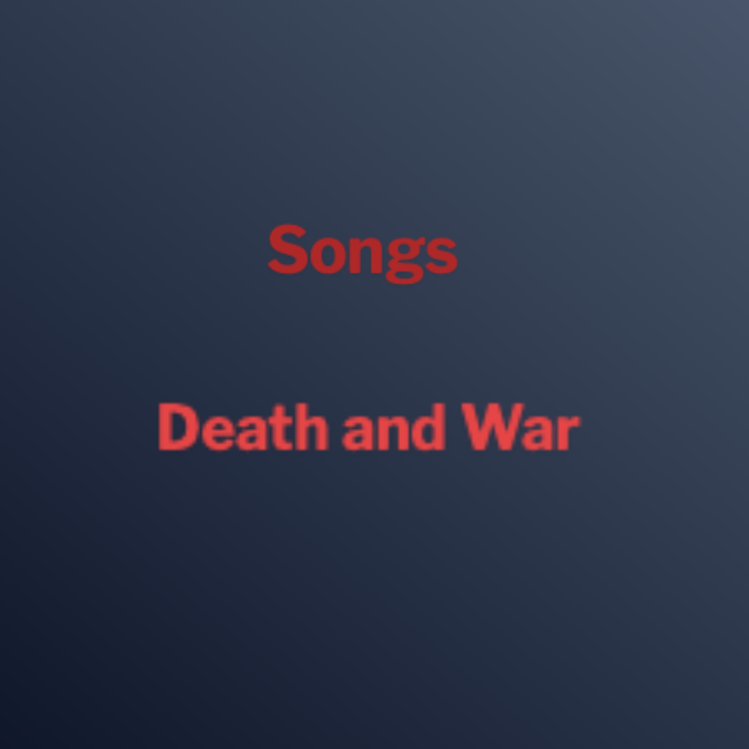 Death and War episode artwork