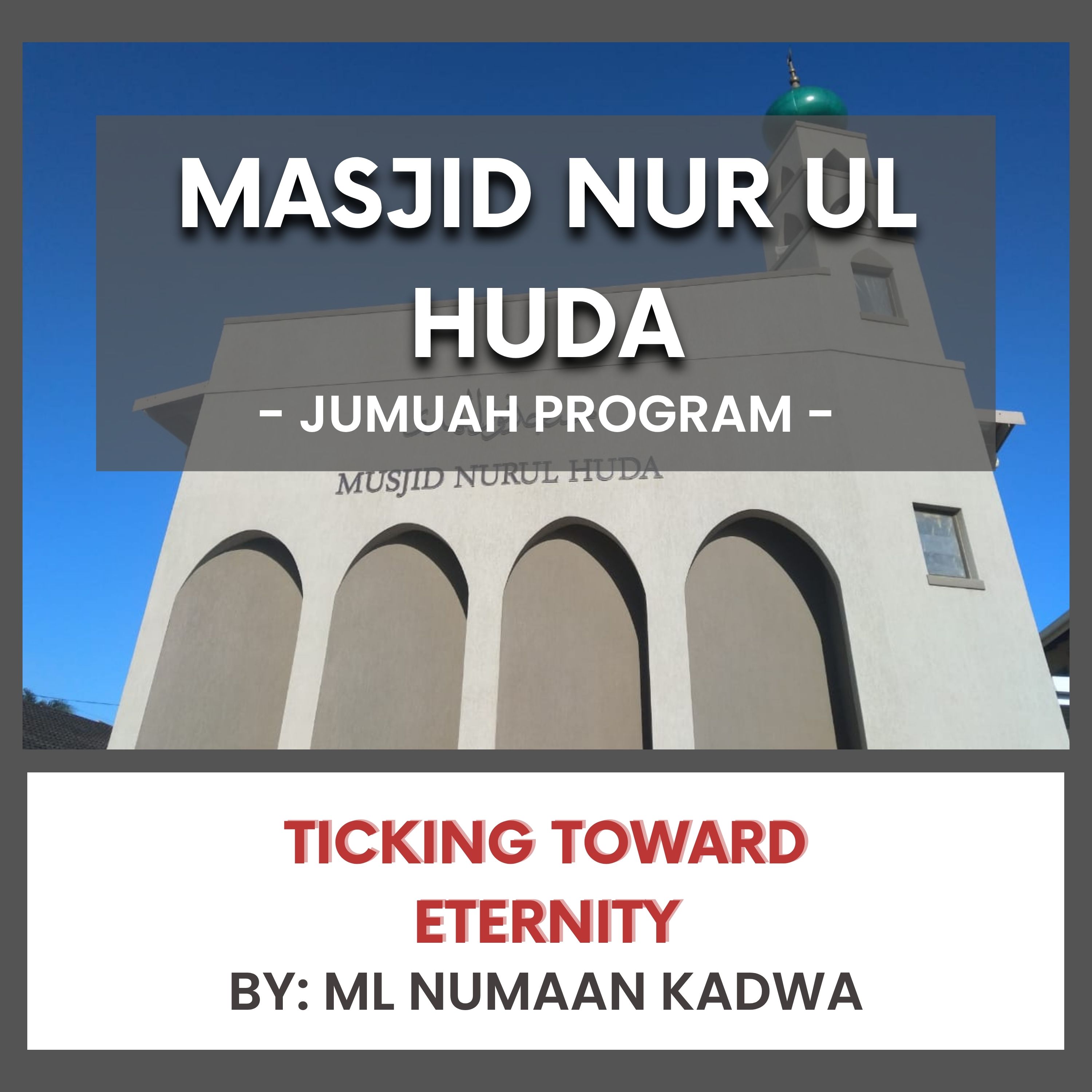 Ticking Toward Eternity by Ml Numaan Kadwa