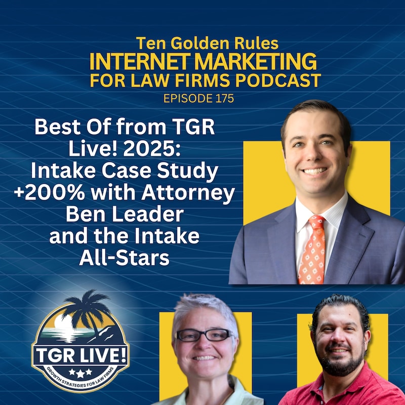 Artwork for podcast Ten Golden Rules Internet Marketing for Law Firms Podcast