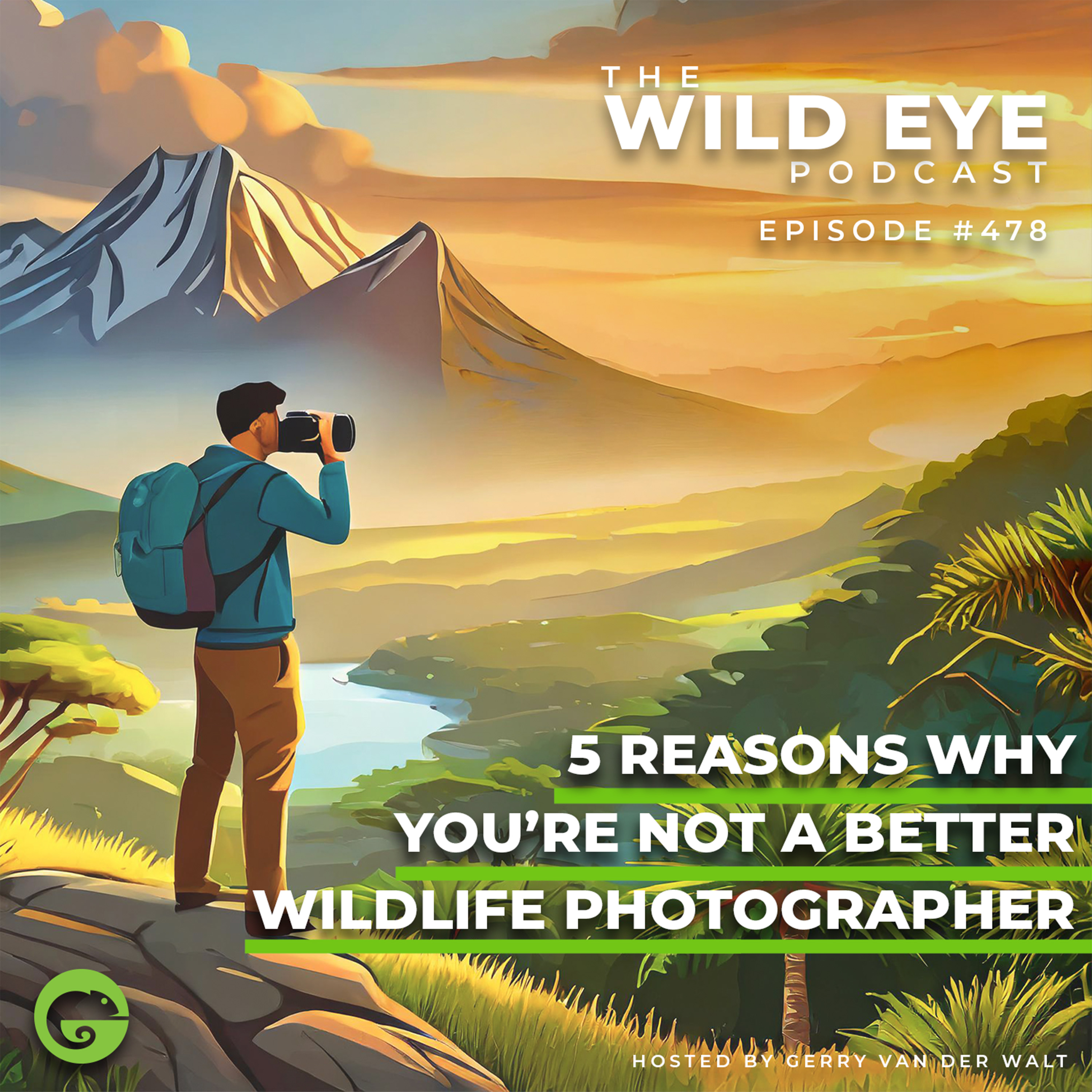 #478 - 5 reasons why you're not a better wildlife photographer
