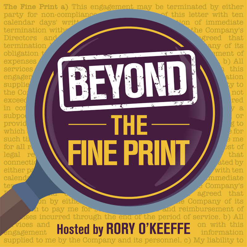 Artwork for podcast Beyond The Fine Print: The Tech Law Podcast