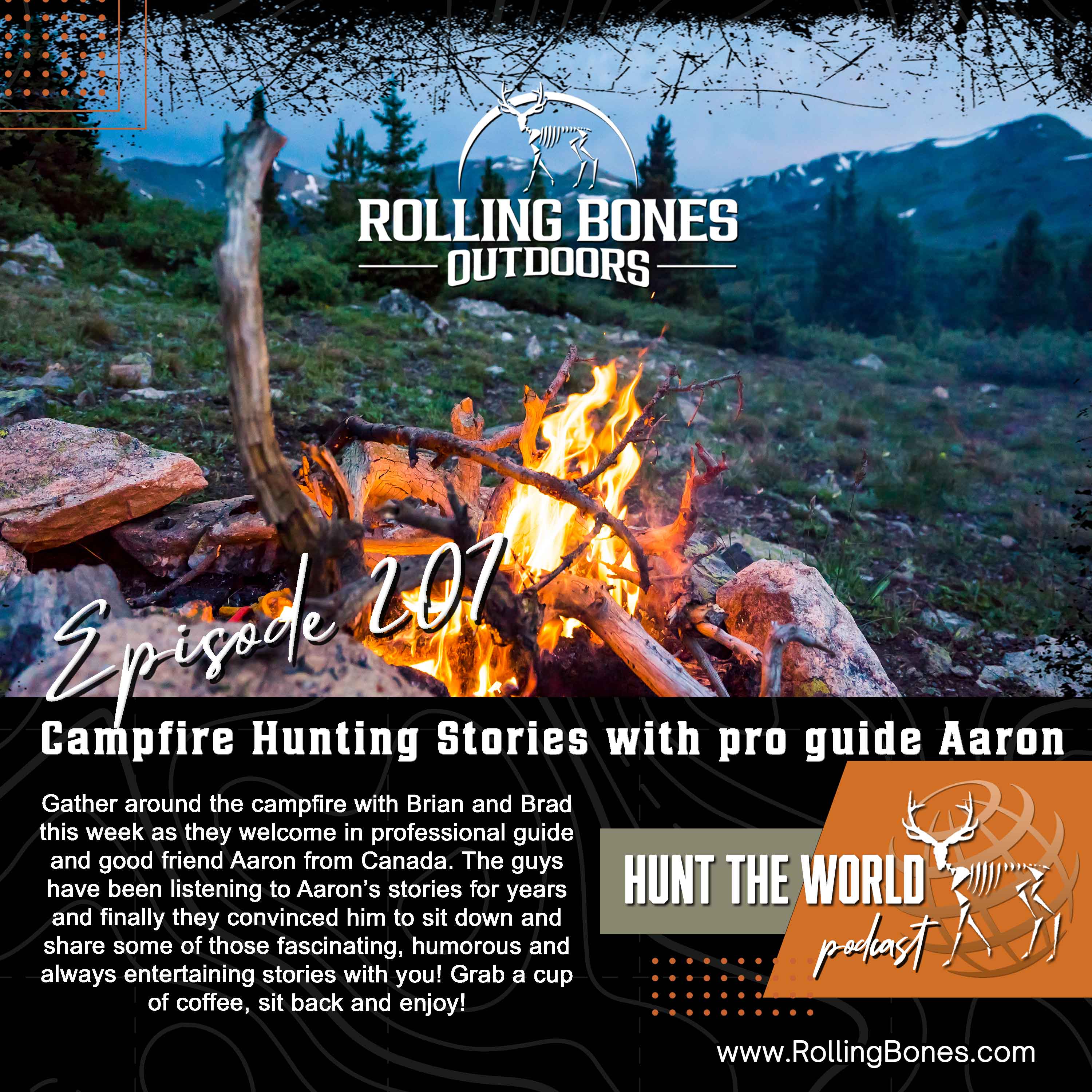 HTW-EP 207 Campfire Hunting Stories with Pro Guide Aaron