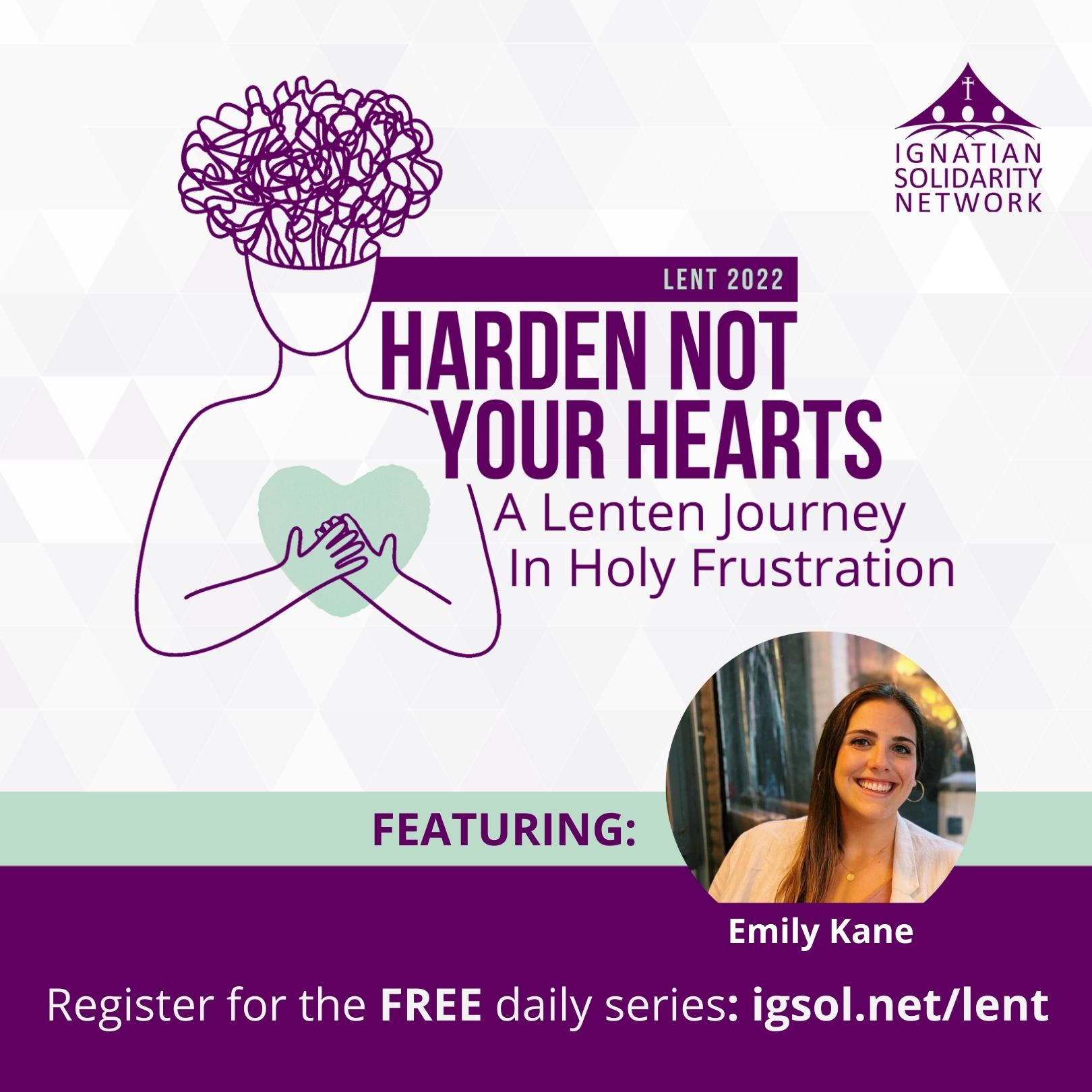 Artwork for podcast Harden Not Your Hearts: A Lenten Journey in Holy Frustration