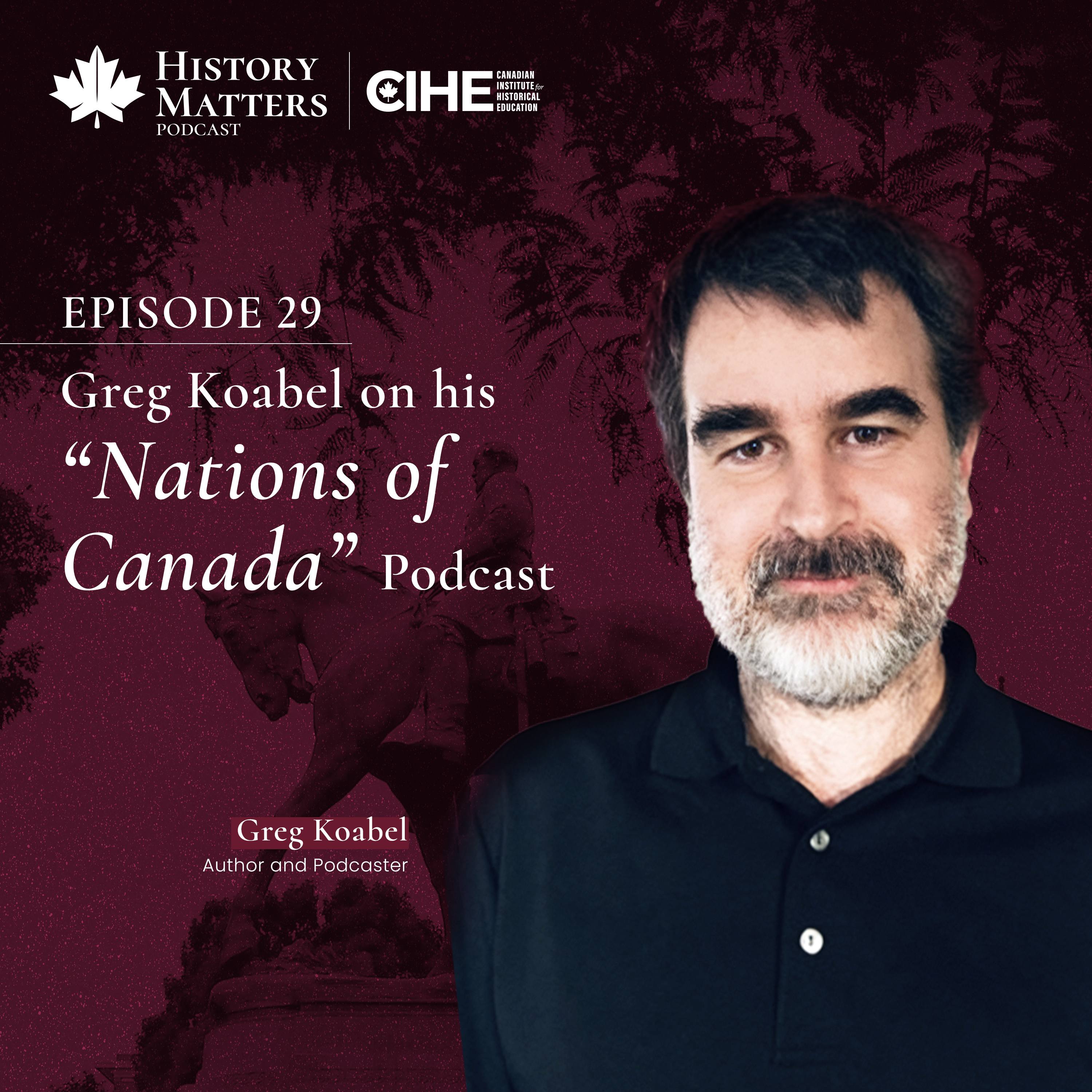 Greg Koabel on The Nations of Canada episode artwork