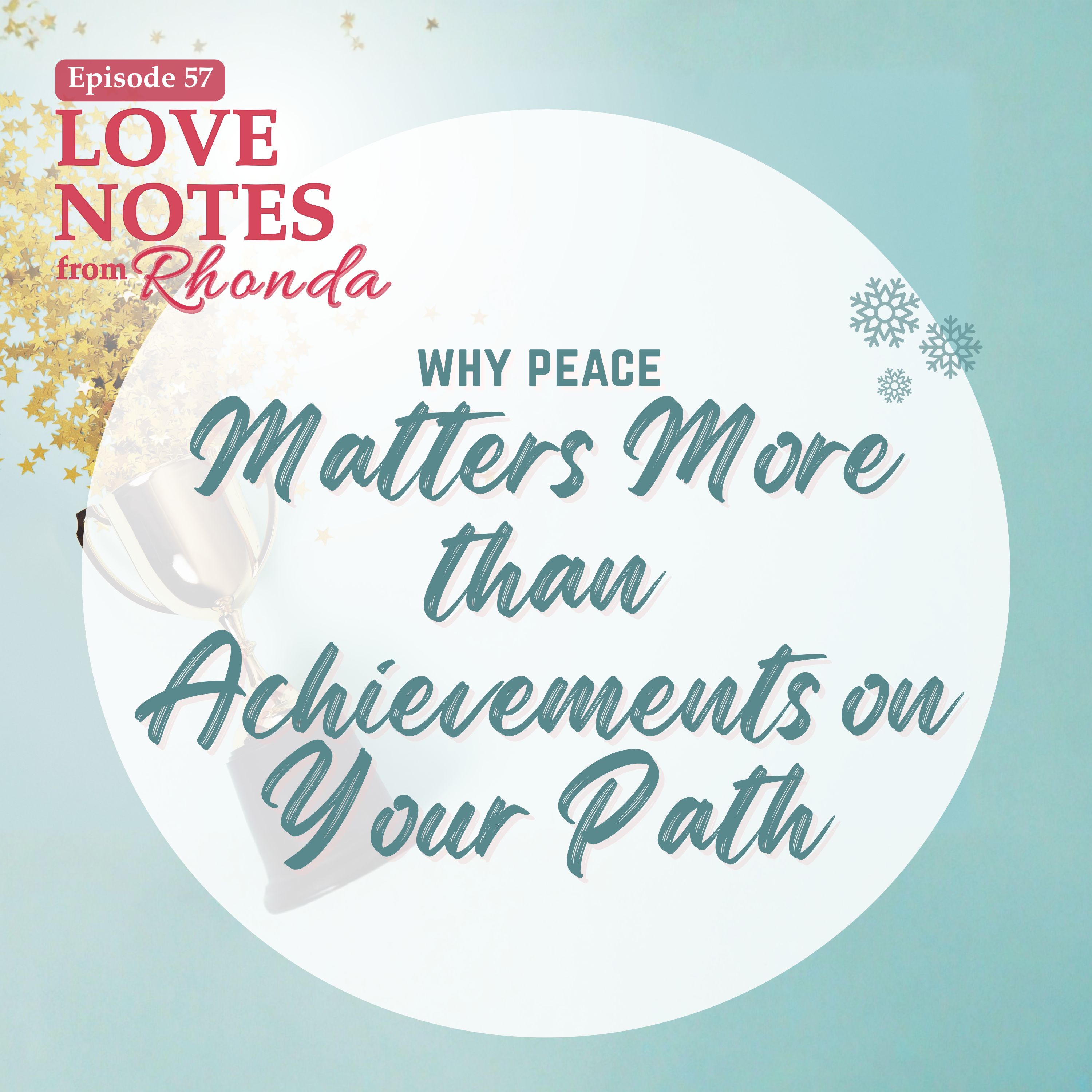 Why Peace Matters More Than Achievements on Your Path