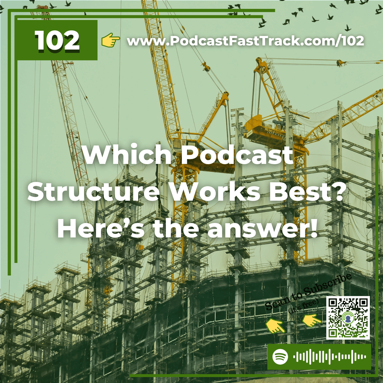 102: Which Podcast Structure Works Best? Here’s the answer!