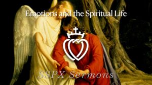 Emotions and The Spiritual Life - SSPX Sermons