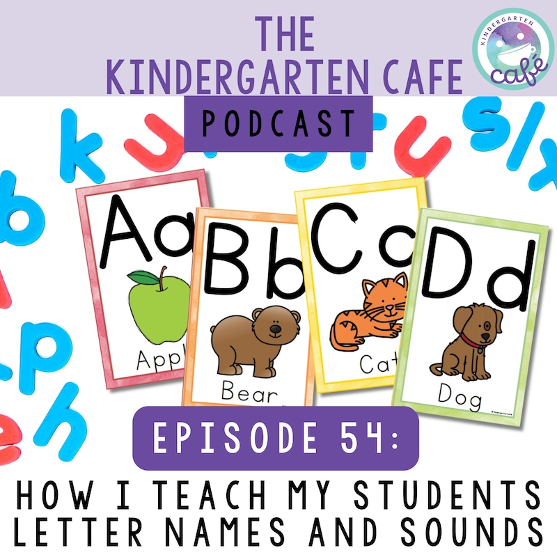 Artwork for podcast Kindergarten Cafe Podcast: Simple Tips for Teaching Kindergarten