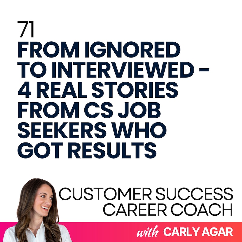 Artwork for podcast Customer Success Career Coach