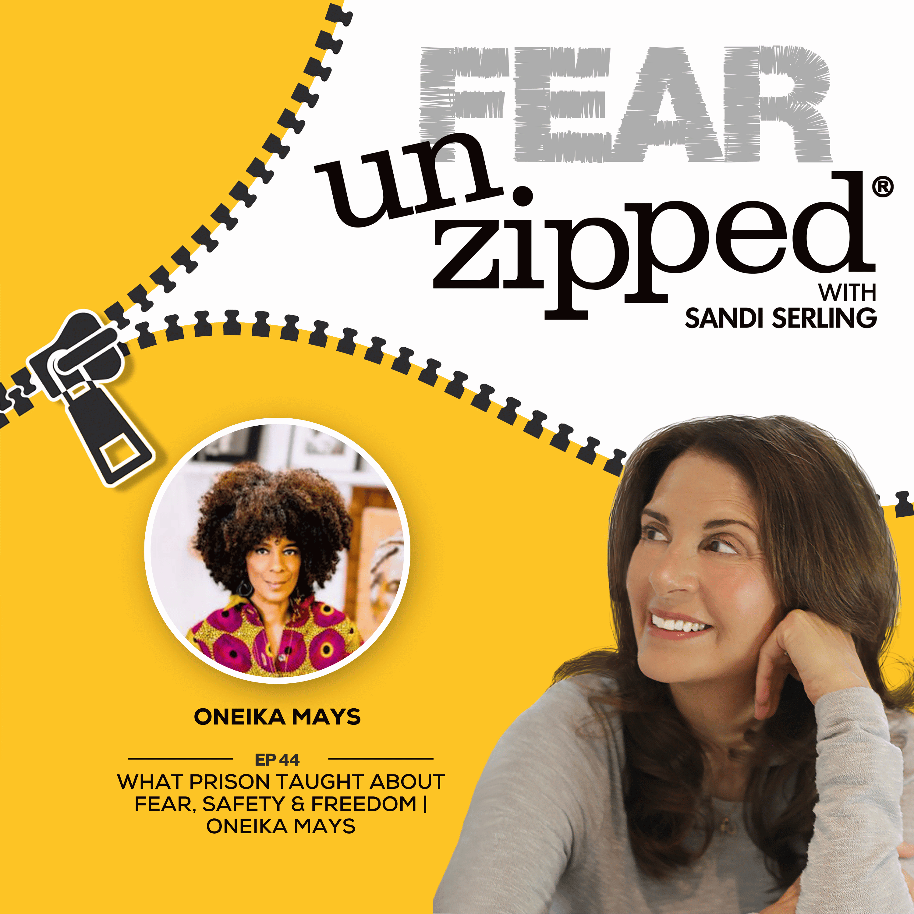 044: What Prison Taught About Fear, Safety & Freedom | Oneika Mays episode artwork