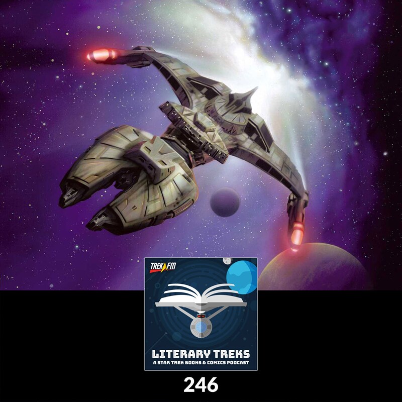 Artwork for podcast Literary Treks: A Star Trek Books and Comics Podcast