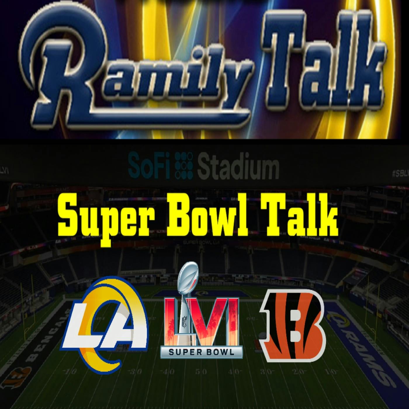 Super Bowl LVI Talk episode artwork