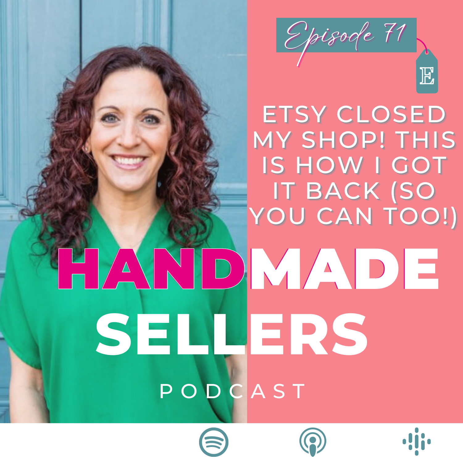 Etsy closed my shop! THIS is how I got it back (so you can too!) episode artwork