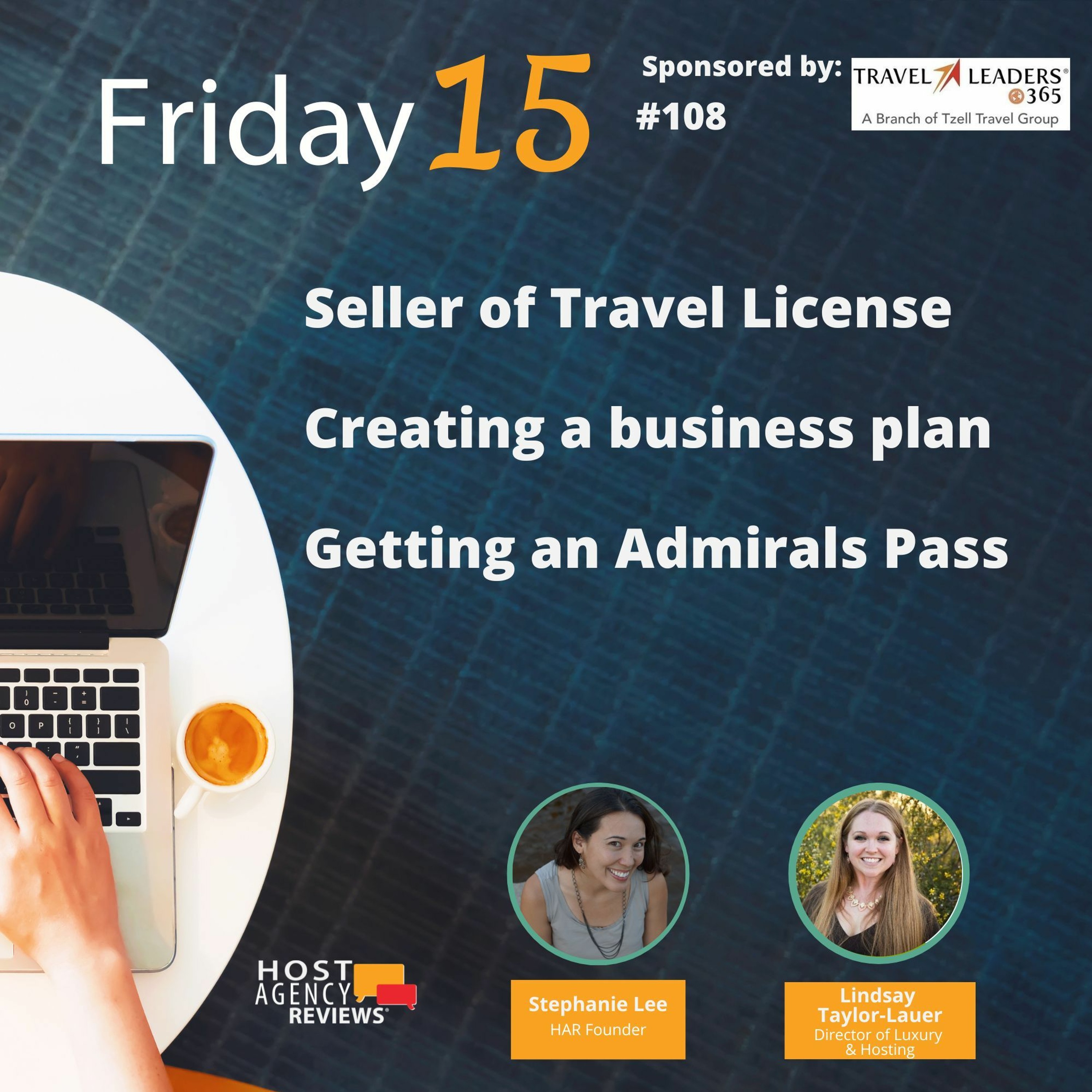 Seller of travel license, creating a business plan, and getting an Admirals Pass