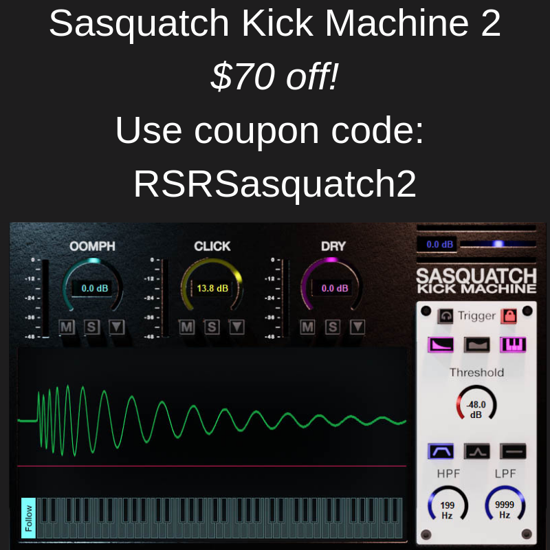 Get Sasquatch Kick Machine 2 for $70 off with this coupon from Boz Digital Labs!