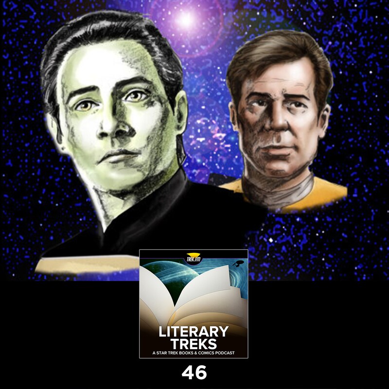 Artwork for podcast Literary Treks: A Star Trek Books and Comics Podcast