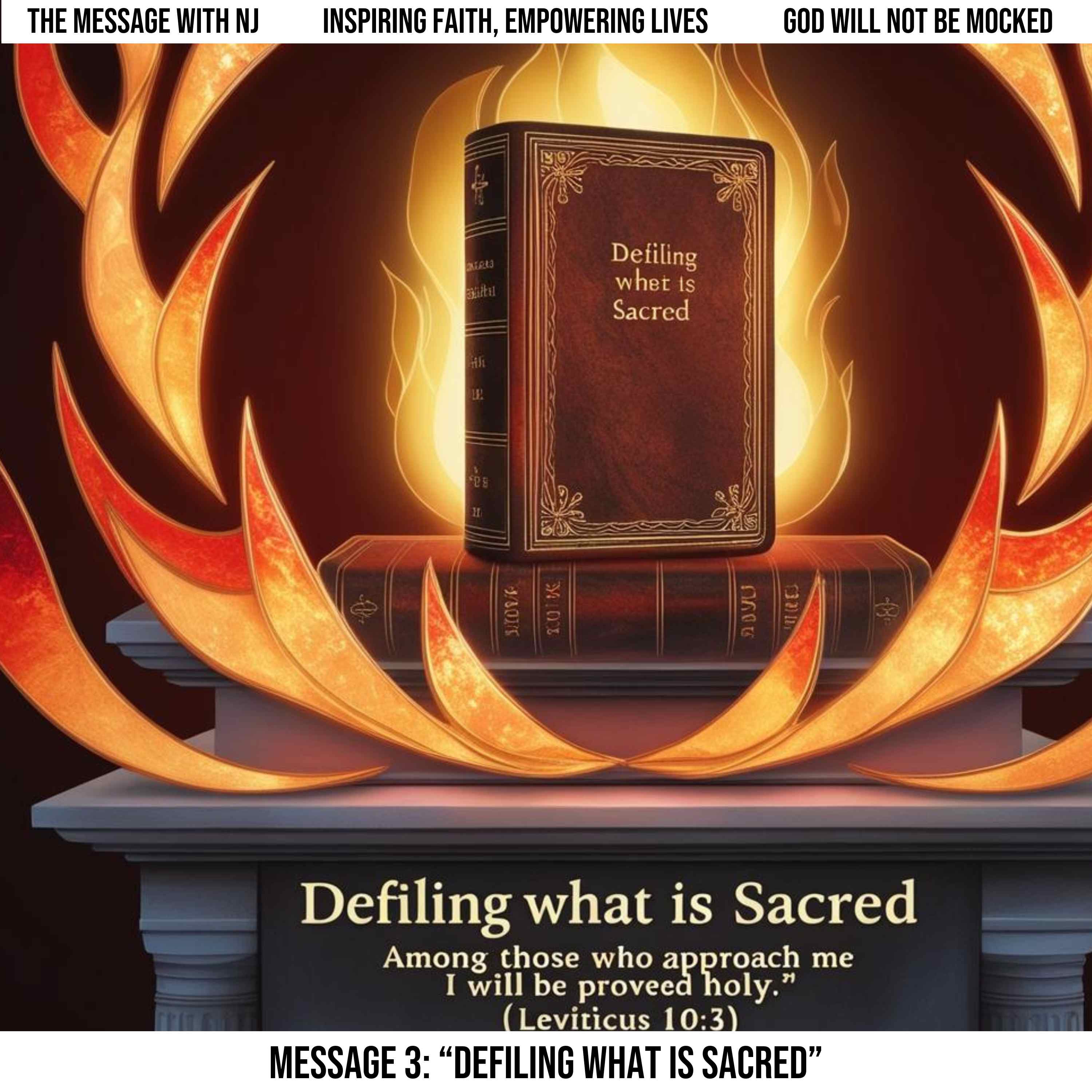 God Will Not Be Mocked Message 3 - Defiling What Is Sacred episode artwork