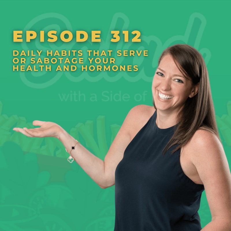 Artwork for podcast Salad With a Side of Fries  Nutrition, Wellness & Weight Loss